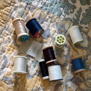 Assorted Sewing Thread Spools